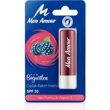 Renas Store Mon Amour Dudak Bakım Kremi SPF20 Vitamin E Böğürtlen