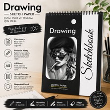 Dream Art Galery Çizim Defteri Sketchbook A/5, Eskiz Defteri (14.8 x 21)