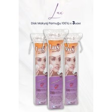 Renas Store Lux Disk Makyaj Pamuğu 100'LÜ x 3 Adet