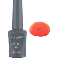 Renas Store Alıx Avıen Uv Kalıcı Mercan Jel Oje 15 - Gel Polish - 12 ml