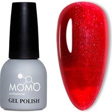 Renas Store Momo Professional Kalıcı Oje S037 Simli Vişne Çürüğü 14 ml