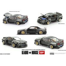 Mını Gt Kaido House x Mini Gt Nissan Skyline Gt-R (R34) Kaido Works Greddy V2 222