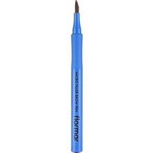 Renas Store Flormar Kaş Maskarası ve Kaş Farı - Micro Filler Brow Pen 002 Brown 47000070-002 One Size