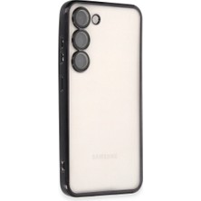 The Gencoo Samsung Galaxy S23 Plus Kılıf Razer Lensli Silikon - Siyah