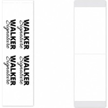 Renas Store Walker Tape Signature Protez Saç Bandı Düz (''1 x 3'' - 2.5cm x 7.5cm) 36 Adet