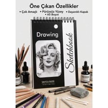 Dream Art Galery Çizim Defteri Sketchbook A/5, Eskiz Defteri (14.8 x 21)