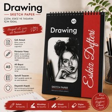 Dream Art Galery Çizim Defteri Sketchbook A/5, Eskiz Defteri (14.8 x 21)