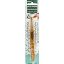 Renas Store Clover Soft Touch Crochet Hook Yumuşak Saplı Yün Tığ