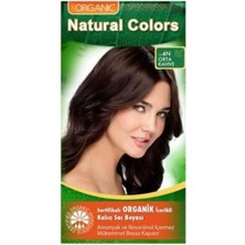 Renas Store Natural Colors Organik Içerikli Saç Boyası (4n - Orta Kahve)