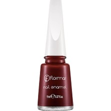 Renas Store Flormar Oje- Flormar Nail Enamel Açık Bordo Oje 8690604044108 34000001-385 Red Velvet One Size