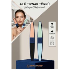 Renas Store Transformacion 4 Yönlü Törpü ve Parlatıcı Buffer, Doğal Parlaklık Etkili Manikür Seti Solingen Professional 720870