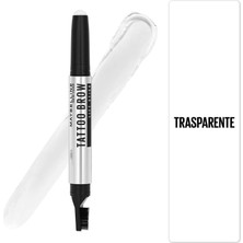 Renas Store Maybelline New York Doldurmak ve Kaldırmak Için Kaş Kalemi, 24 Saate Kadar Stil Sahibi Kaş, Dövme Brow Kalkış 2'si 1 Arada, Renk: 00 Şeffaf, 1 Adet