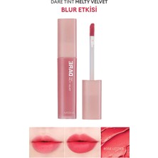 Renas Store Mıssha Uzun Süre Kalıcı, Bulaşma Yapmayan, Kadifemsi Bitiş Sunan Tint Dare Tint Melty Velvet (Rose Letter)