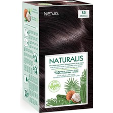 Renas Store Naturalis Saç Boyası 5.0 Yoğun Açık Kahve %100 Vegan