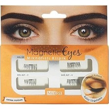 Renas Store Mara Kozmetik Magnetic Eyes Mıknatıslı Kirpik Extra Yoğun, Siyah