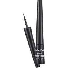 Renas Store Flormar Suya Dayanıklı Parlak Dipliner (Siyah) - Waterproof Dipliner - 001 Black - 8690604536498