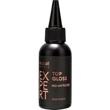 Renas Store Fontenay Runail Top Gloss Non Sticky – Parlak Top Coat (Uv Filtresiz), 50 ml – Runail Expert No: 117 Şeffaf