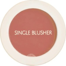 Renas Store The Saem Sebum Kontrolü Sağlayan Tekli Toz Allık - Saemmul Single Blusher Trench Rose