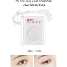 Renas Store Mıssha Parlak ve Işıltılı Görünüm Sunan Göz Farı M Dewy Glossy Eyes (White Beach)