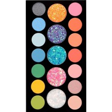 Renas Store Parlak Glitter Far 19 Parça Far Paleti, HB19RENK