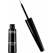 Renas Store Kıko Milano New Definition Eyeliner | Sıvı Eyeliner 12 Saatlik Tutuş ve Küçük Fırça ile