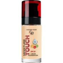 Renas Store Golden Rose Moisture Touch Foundation No: 104 - Hyaluronik Asitli Nemlendirici Fondöten Spf 20-30 ml