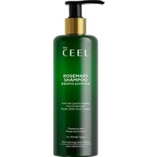 Renas Store The Ceel Biberiye Saç Bakım Şampuanı 250 ml - Keratin, Biotin ve Hidrolize Kolajen Içeren Hacim ve Parlaklık Destekleyici Saç Şampuanı, Saç Derisi Ferahlatıcı Günlük Bakım Şampuanı