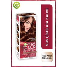 Renas Store Garnier Çarpıcı Renkler 5.35 Çikolata Kahve Saç Boyası