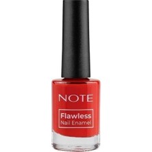 Renas Store Note Cosmetics Nail Flawless Oje 99 Crystal Red, Kırmızı