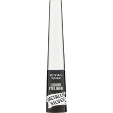 Renas Store Rival Me Loves Me Eyeliner Likit 06 Silver 4 ml Standart