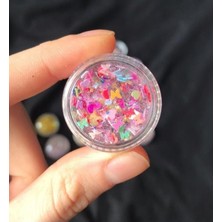 Renas Store Glitter Jel Far Simli Jel Far Kelebekli-Kalpli, SERASHINEGOZFARI134