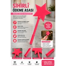 Sihirli Ödeme Asası Yıldız Tasarımlı 3D Baskı Pla Dekoratif Pos Aksesuarı