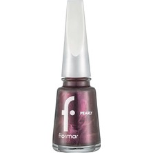 Renas Store Flormar Sedefli Parlak Oje (Mor) - Pearly Nail Enamel - PL418 Chrome Purple