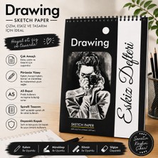 Dream Art Galery Çizim Defteri Sketchbook A/5, Eskiz Defteri (14.8 x 21)