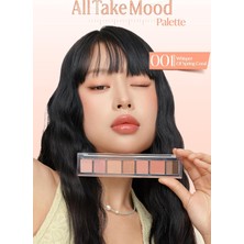 Renas Store Perıpera Pigmentli, 5 Farklı Dokulu Far Paleti All Take Mood Palette 001 Whisper Of Spring Coral