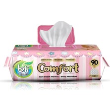 Renas Store Bii Wipes Comfort Islak Bebek Havlusu, 90'lı, 6 Adet Set