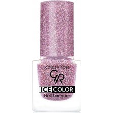 Renas Store Golden Rose Ice Color Nail Lacquer No: 197 - Parlak Bitişli Mini Oje 6 ml