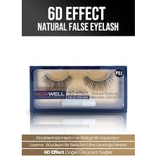 Renas Store New Well 6d Effect Natural False Eyelash P03 Takma Kirpik, TYCYSOG8RN170241211281980