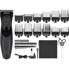 Renas Store Wahl 9639 – 816 Haircut & Beard Saç ve Sakal Kesim Traş Makinesi, Pil ve Şebeke