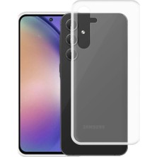 The Gencoo Samsung Galaxy A55 5g Kılıf Lüx Şeffaf Silikon