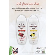 Renas Store Hacı Şakir Nar 2si 1 Arada Şampuan 500 Ml, Limonlu Şampuan 500 ml ve Rosıe