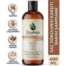 Renas Store Yoğun Biotin & Kafein Kompleks Dökülme Karşıtı Şampuan - Doğal, Sülfatsız & Tuzsuz 400 ml