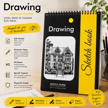 Dream Art Galery Çizim Defteri Sketchbook A/5, Eskiz Defteri (14.8 x 21)