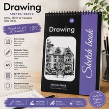 Dream Art Galery Çizim Defteri Sketchbook A/5, Eskiz Defteri (14.8 x 21)