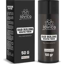 Renas Store Jovica Saç Dolgunlaştırıcı Keratin Toz Fiber (Orta Kahve)