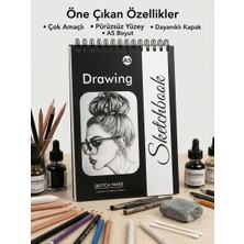 Dream Art Galery Çizim Defteri Sketchbook A/5, Eskiz Defteri (14.8 x 21)