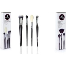 Renas Store Nascita Pro 4 Lü En Sevilenler Makyaj Fırça Seti NASBRUSHSET54 + Aydınlatıcı Makyaj Fırça Seti - 49