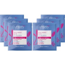 Renas Store Urban Care Hyaluronik Asit & Kolajen Kuru ve Cansız Saçlara Özel Duş Öncesi Saç Bakım Maskesi 6X50ML-VEGAN