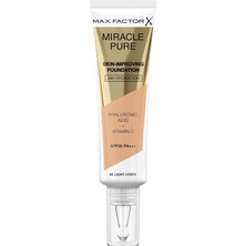 Renas Store Max Factor Miracle Pure Foundation Light Ivory No: 40