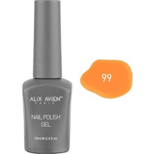 Renas Store Alıx Avıen Sarı Kalıcı Oje 99-Yoğun Renk Veren Jel Oje 12 Ml-Nail Uv Gel Polish 99